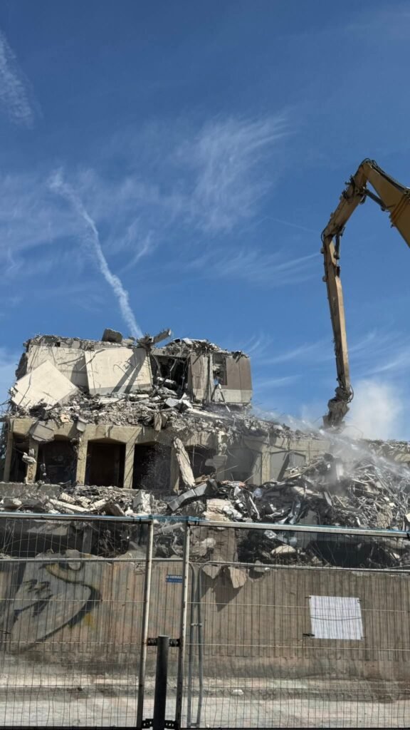 Commercial demolition